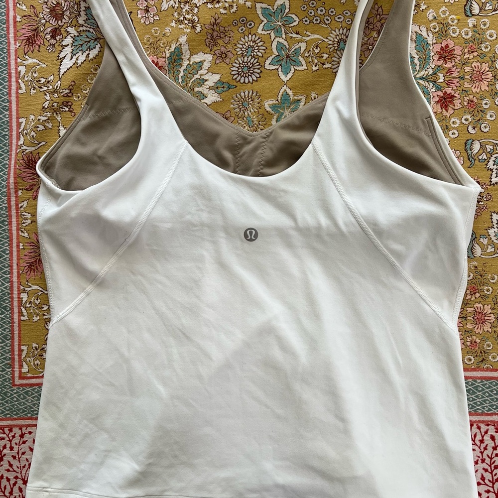 Lululemon White Align Tank Top - Picture 3 of 3